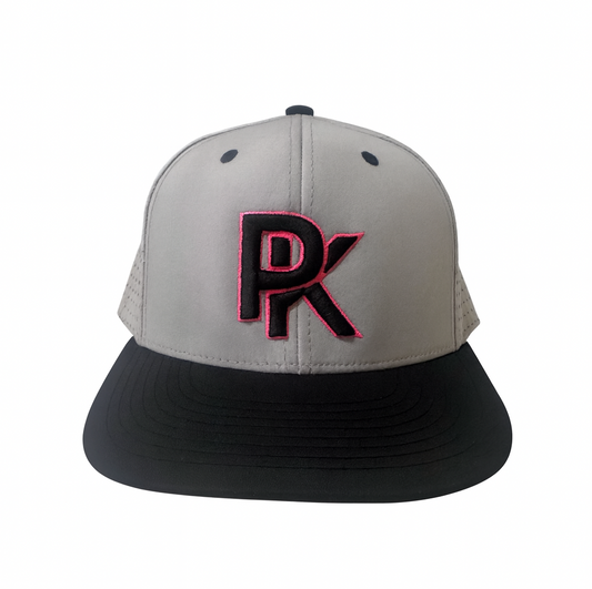 PK Velocity Gray & Black Snapback
