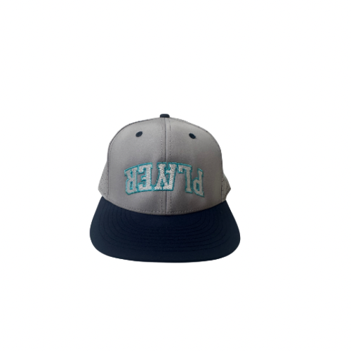 PK Player Elite Gray & Navy Snapback